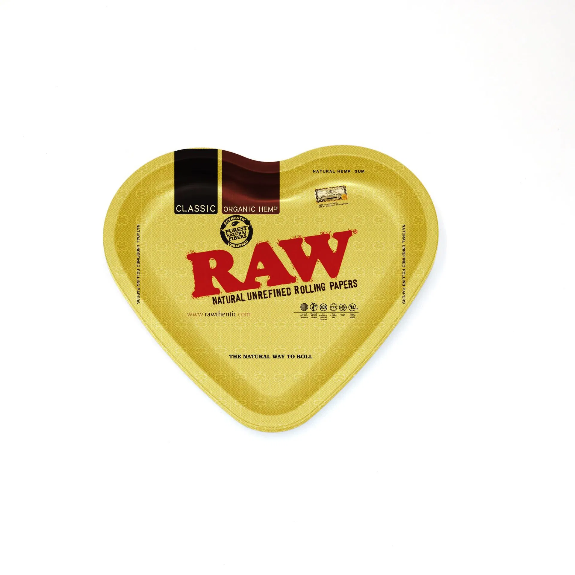 Heart Shape More Than 10 Patterns Smoking Accessories Rolling Tinplate Tray