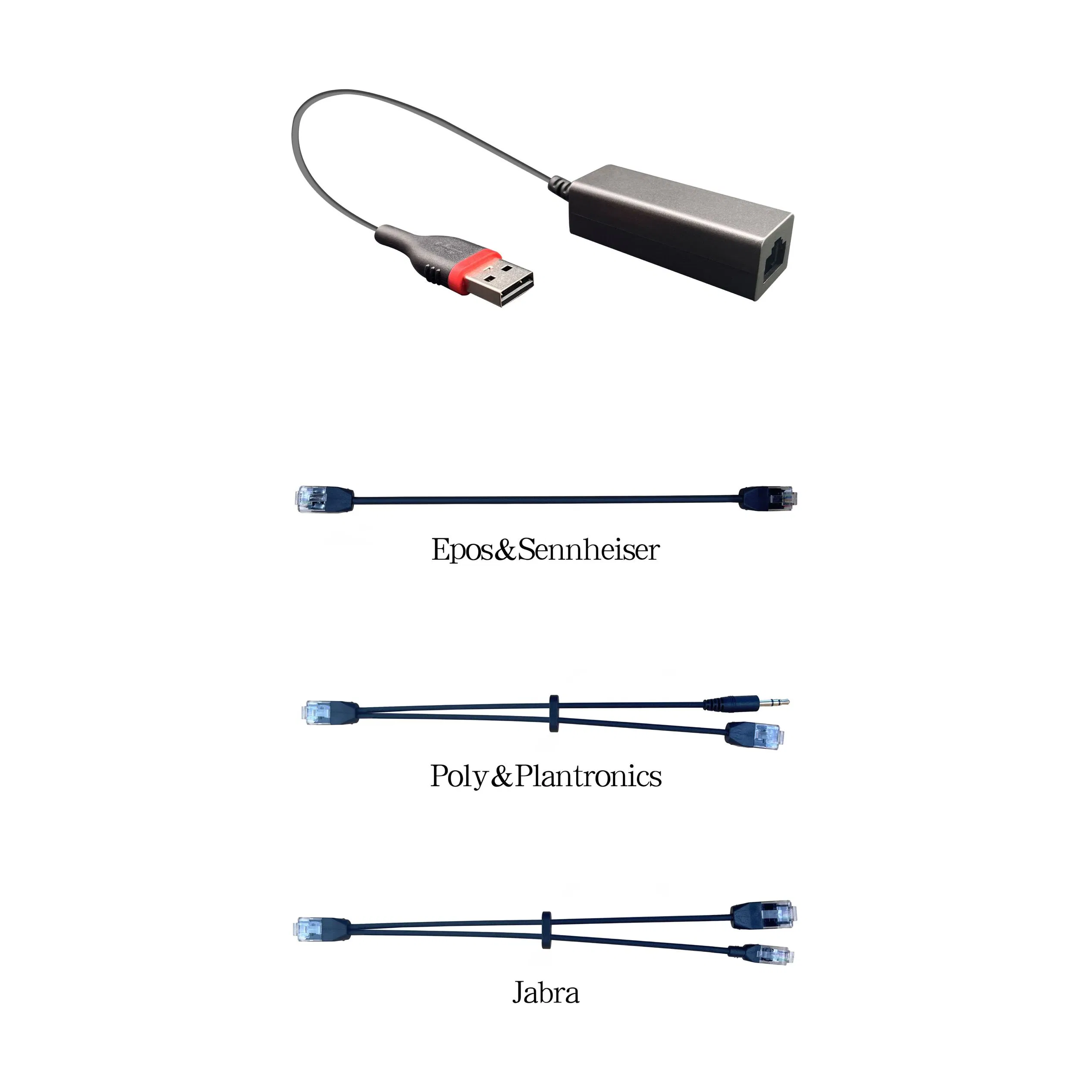 Адаптер EHS-10 для гарнитур Poly, Jabra