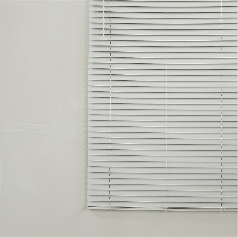 L-Shaped Blades Aluminum Mini Blinds, 100% Privacy Horizontal Blinds