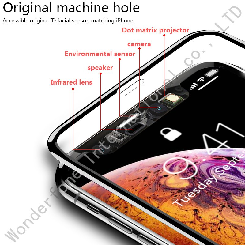 Защитное стекло 10D для iPhone Xs