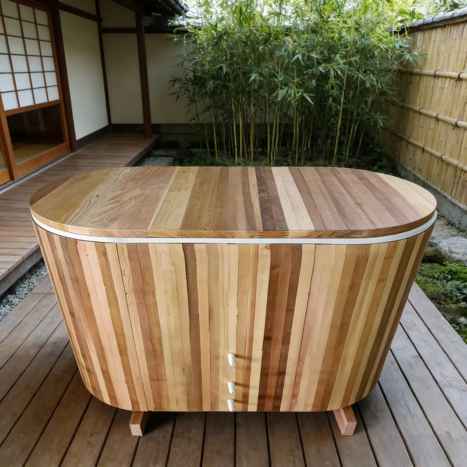 Кедровая ванна для ледяного купания SPA 2026