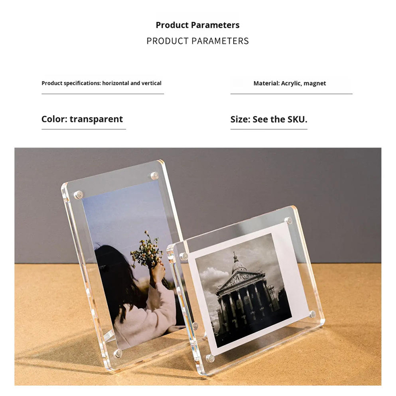 New Fashion Durable Sturdy Polished Acrylic Display Rack for Hotel and Restaurant Decoration