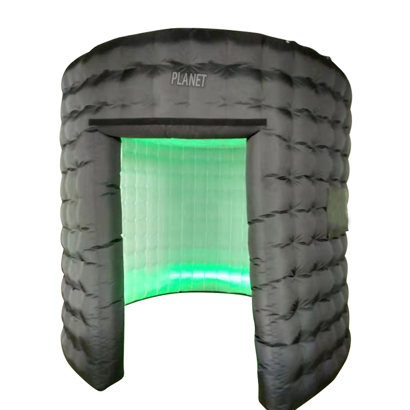 Birthday Party Inflatable 360 Photo Booth Backdrop with LED