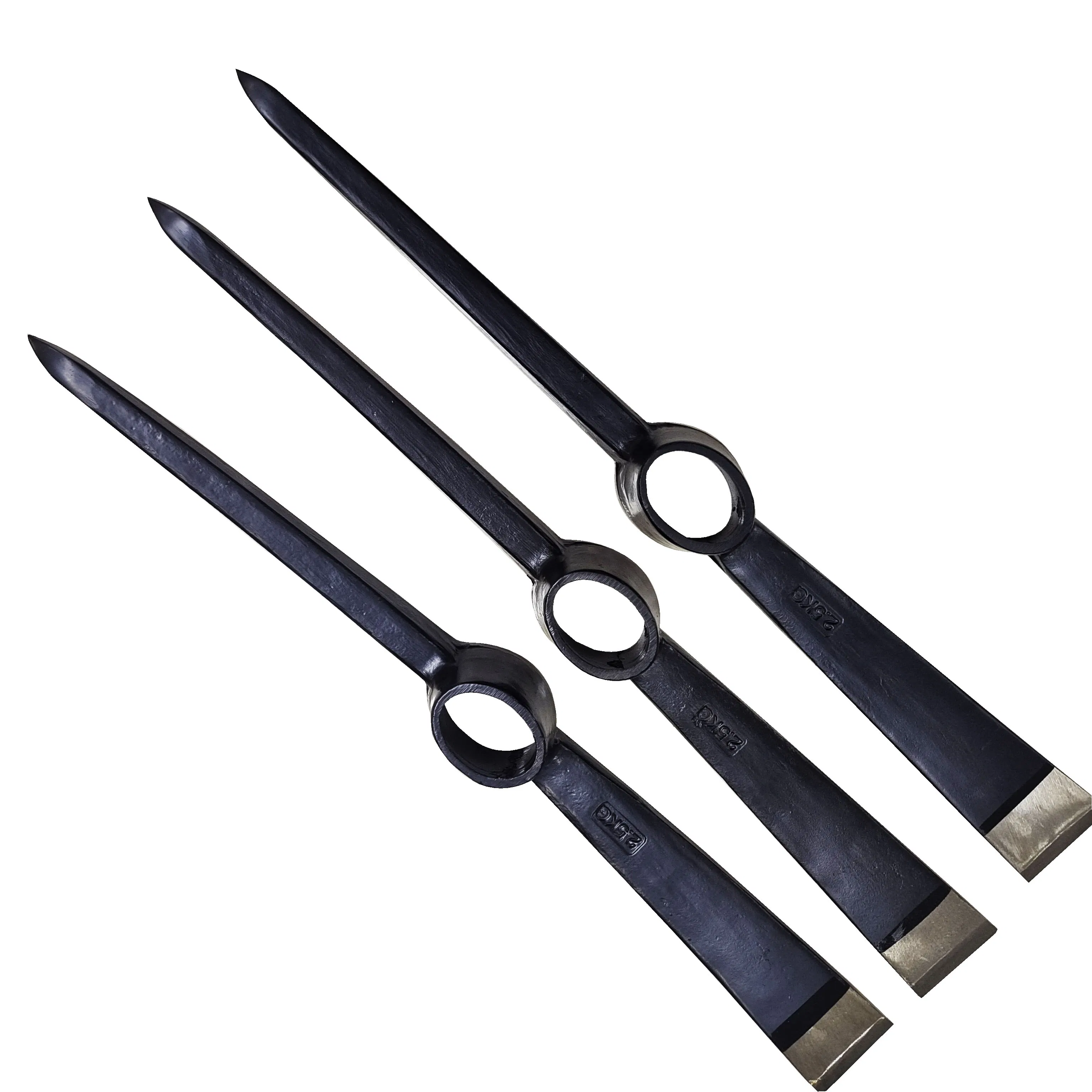 Heavy-Duty Steel Pickaxe for Agriculture and Farming Needs