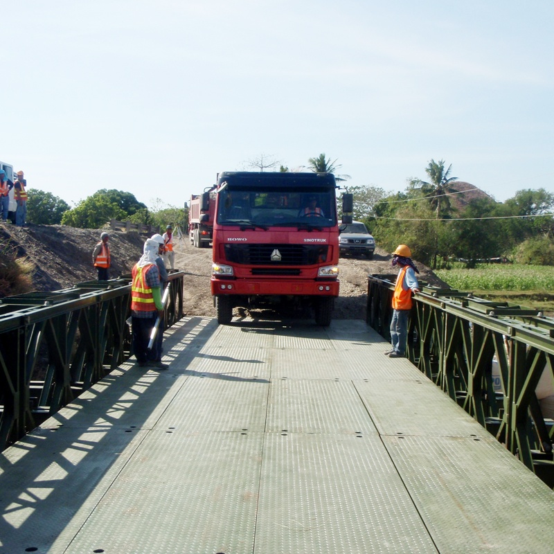 Competitive Price Top Quality Steel Structure Bailey Bridge with Galvanized
