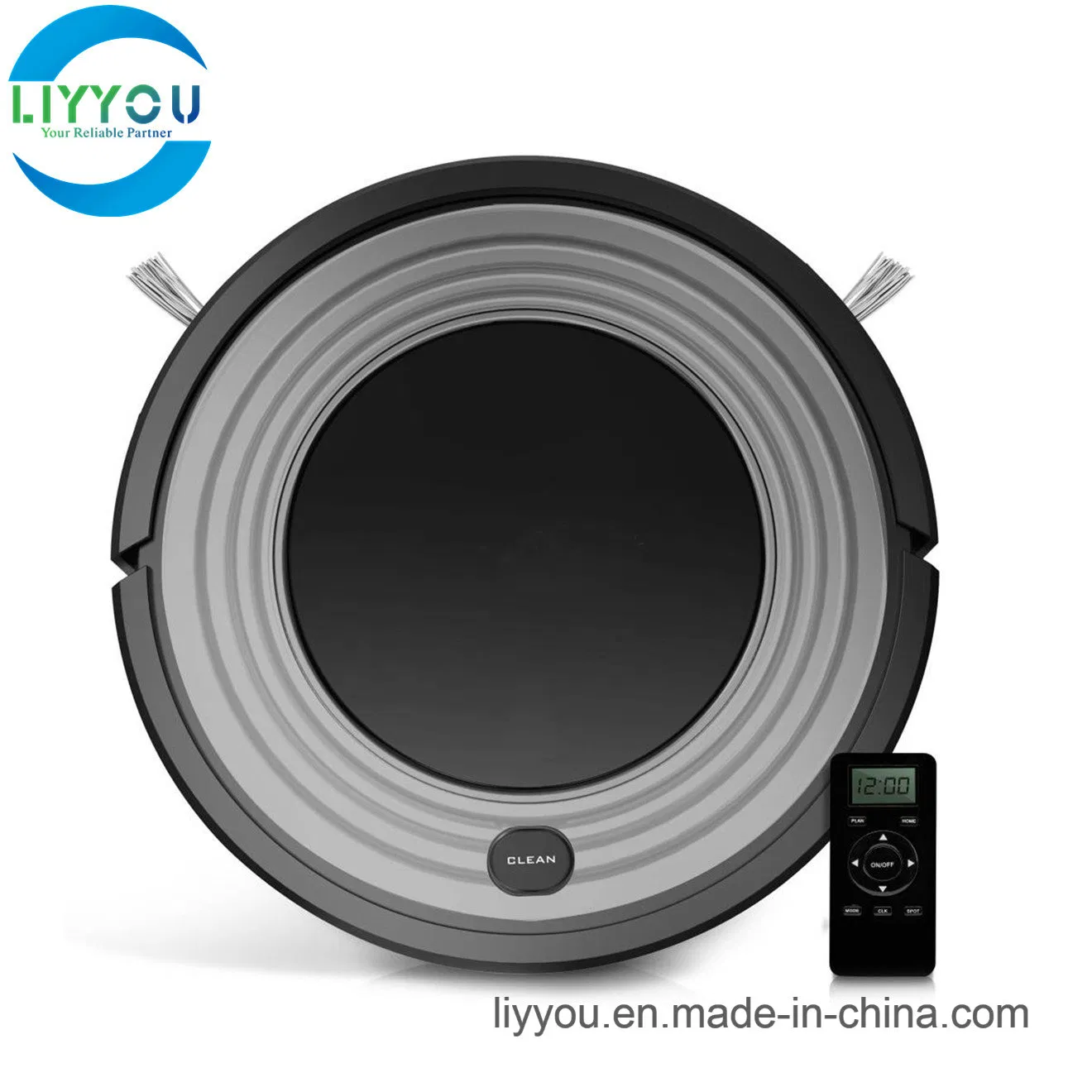 Wireless Anti-Fall & Anti-Collision Robot Vacuum Cleaner with Intelligent Remote Control