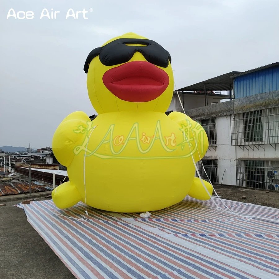 2023 Giant Inflatable Yellow Duck Inflatable Duck Model for Promotion and Advertising