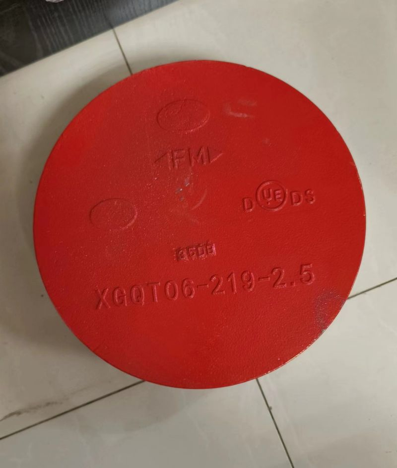 OEM Butt Welding Ductile Iron Pipe Fittings Customized