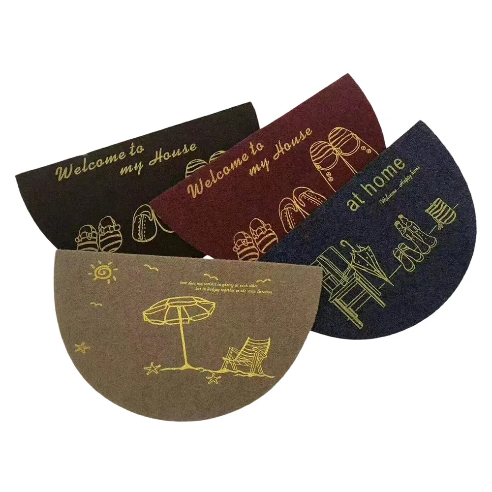 Custom Screen Printing Door Mat Welcome Entrance Door Mat Custom Logo Mat