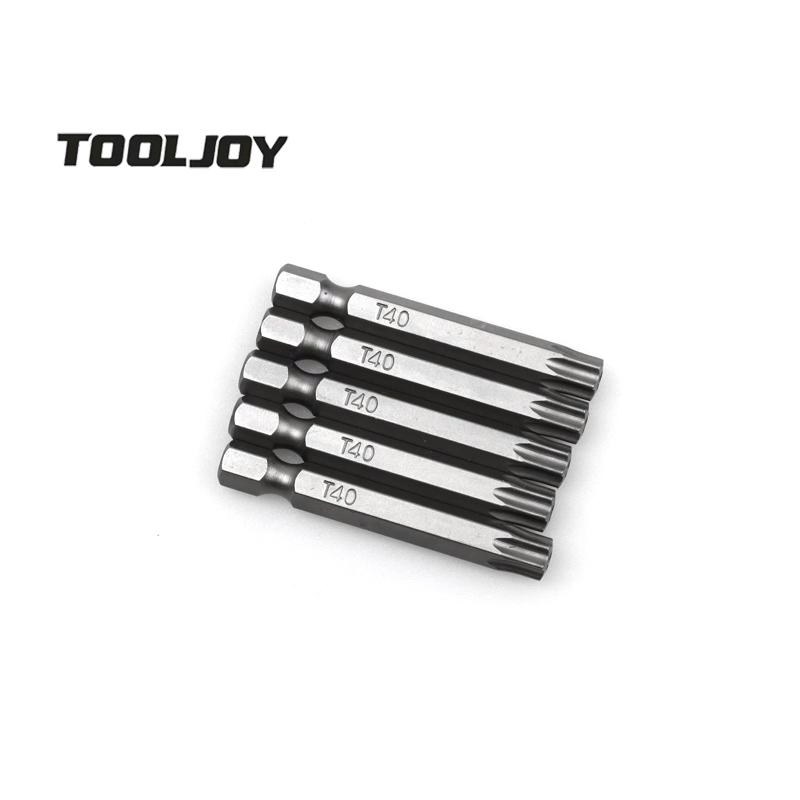 Factory Supply Durable S2 Torx Tamper Tt27 Tt40 Torx Screwdriver Bits for Repair