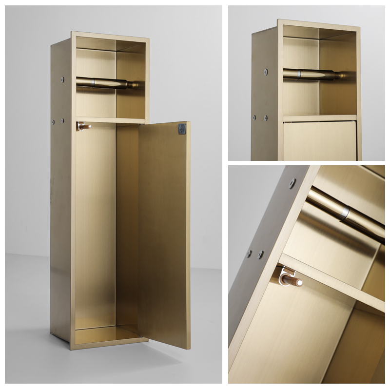 Стенная ниша для душа из нержавеющей стали