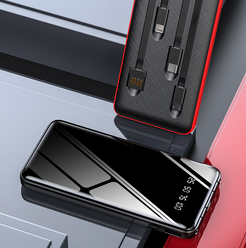 Портативный Power Bank 10000mAh 4 в 1