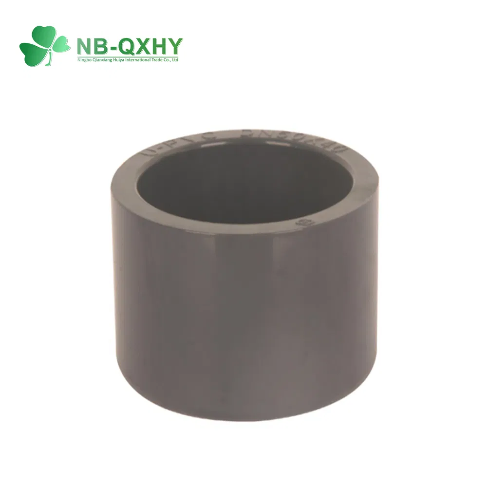 Irrigation DIN Pn16 Plastic PVC Pipe Fitting Gray Cross Tee