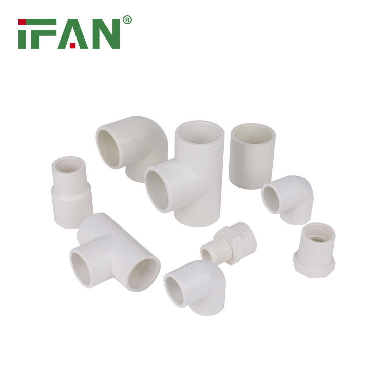 Ifan Sch40 Low Price 3/4"-6" White Pn16 Bushing UPVC Fitting