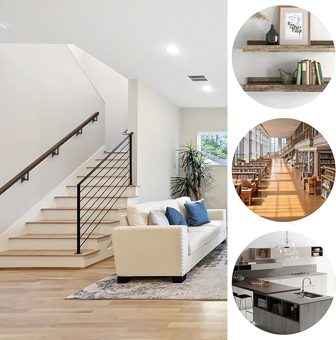304 Stainless Adjustable Handrail Brackets for Stair Handrail