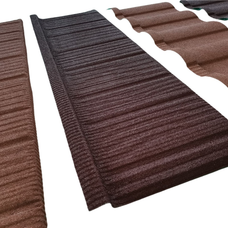 Factory Price Wholesale High Quality Metal Roof Tile Stone Coated Metal Roofing Sheet Building Material