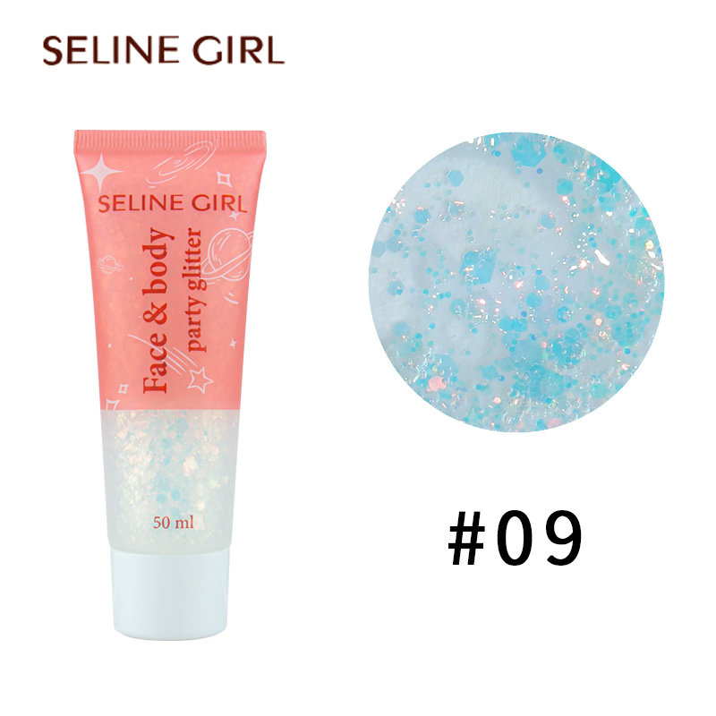Seline Girl 50ml Bright Highlighters Pearlescent Fine Sparkle Brightening Glitter