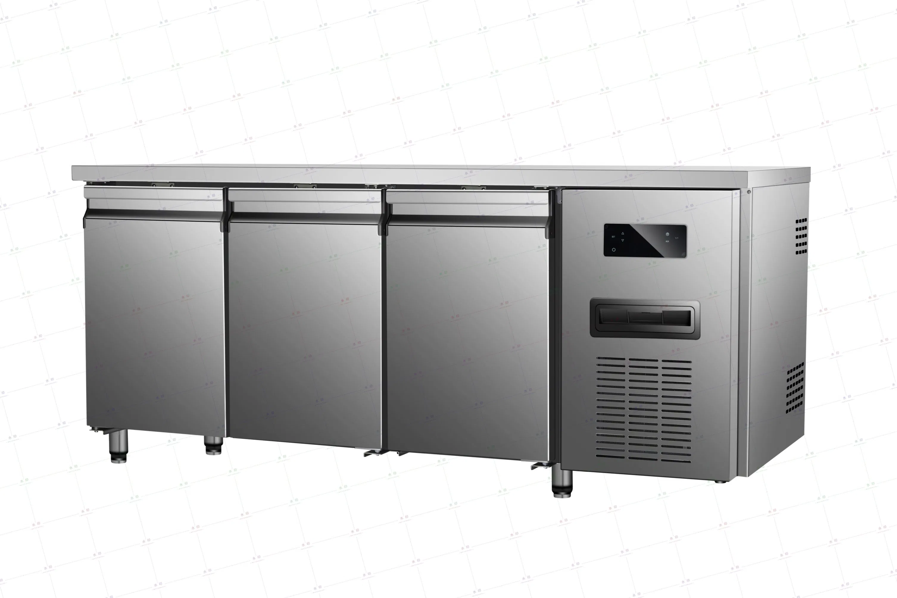 Refrigerator Operation Table Double Doors Worktable with Refrigeration