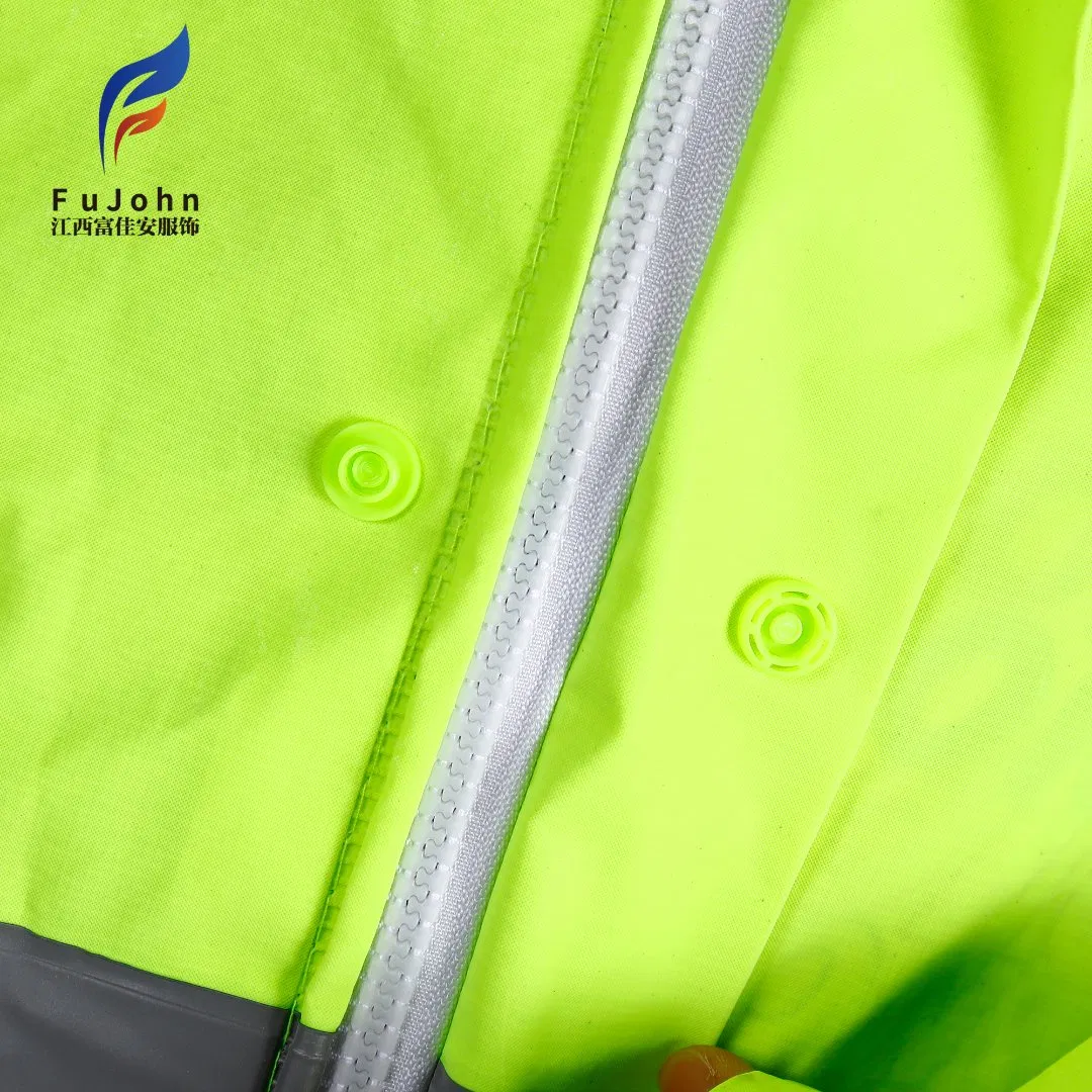 Premium Waterproof PVC Raincoat with Adjustable Hood for Adults