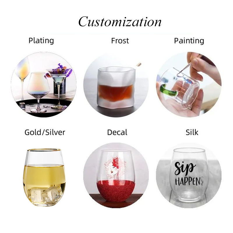 250ml Double Walled Glass Coffee Mugs with Handle for Latte