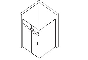 Factory Price Wholesale Safety Tempered Glass Shower Enclosure Bathroom Shower Door