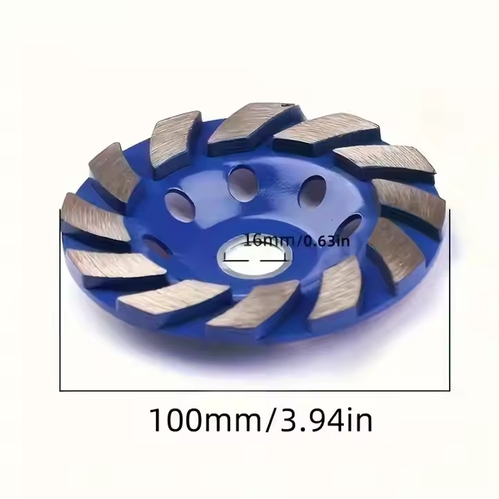 High Frequency 4 Inch Bowl Grinding Wheel for Concrete Granite Marble Ceramic Cutting