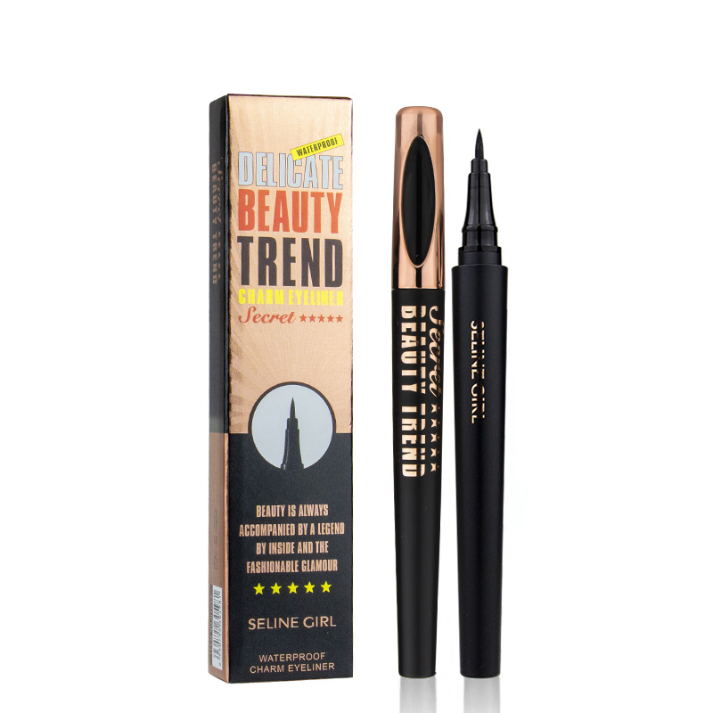 Seline Girl 1.6g 24 Hours Long-Lasting Black Waterproof Eyeliner Pen