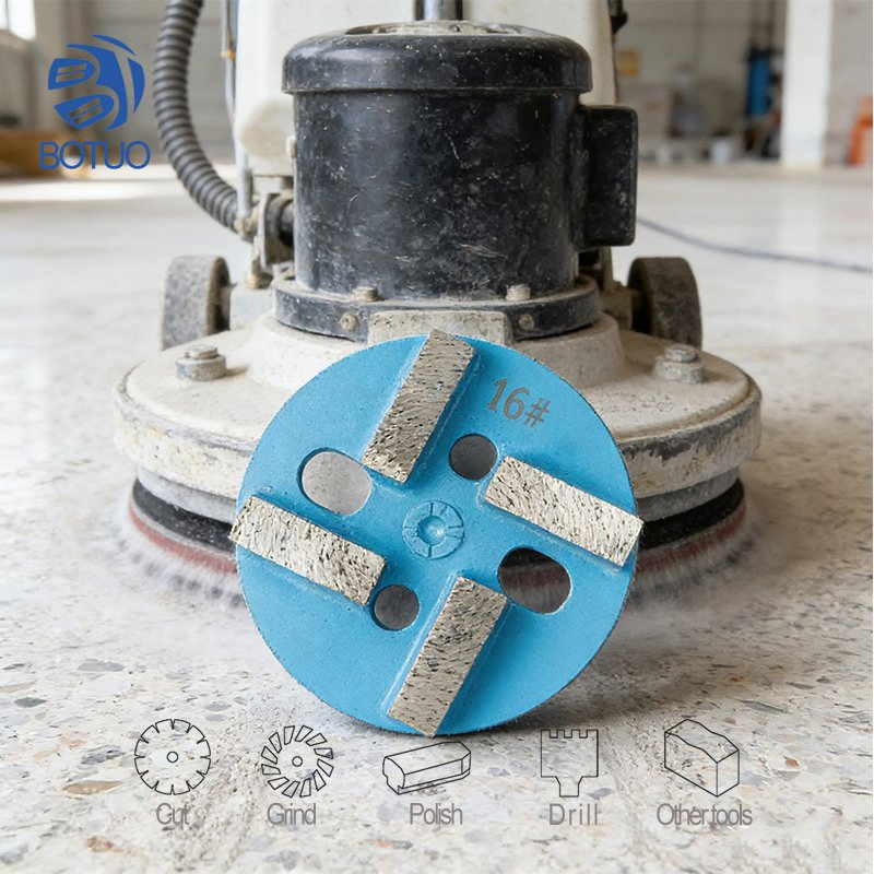 Fujian Bt-034 Customized Grit Concrete Grinding Diamond Abrasive Tools