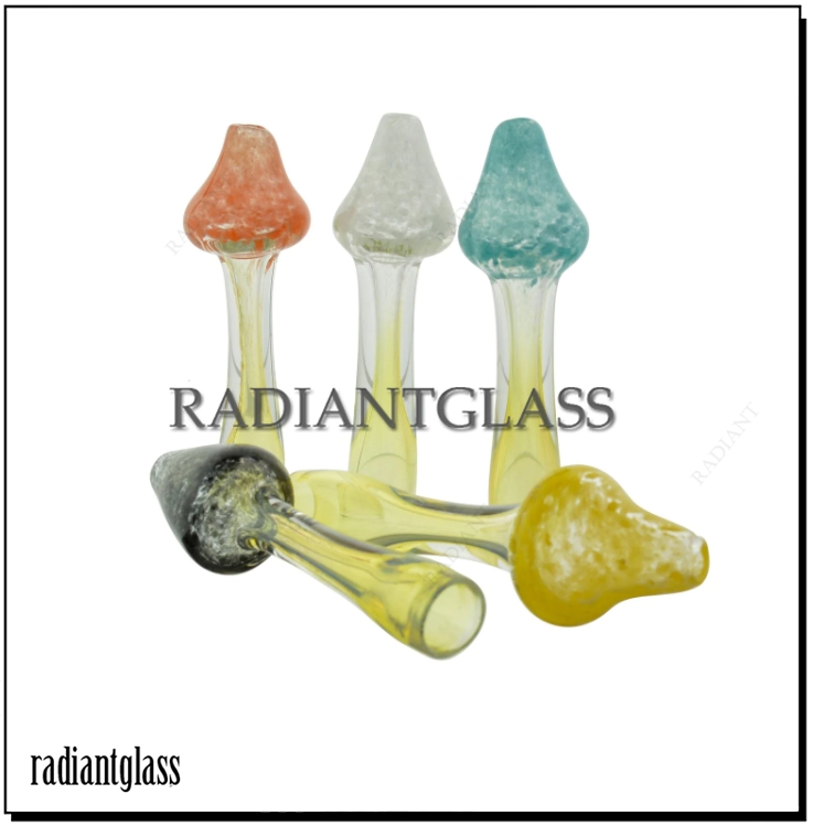 Colorful 4 Nectar Collector Kit Silicone Smoking Pipe Glass Including Aluminum Alloy Smoking Nails