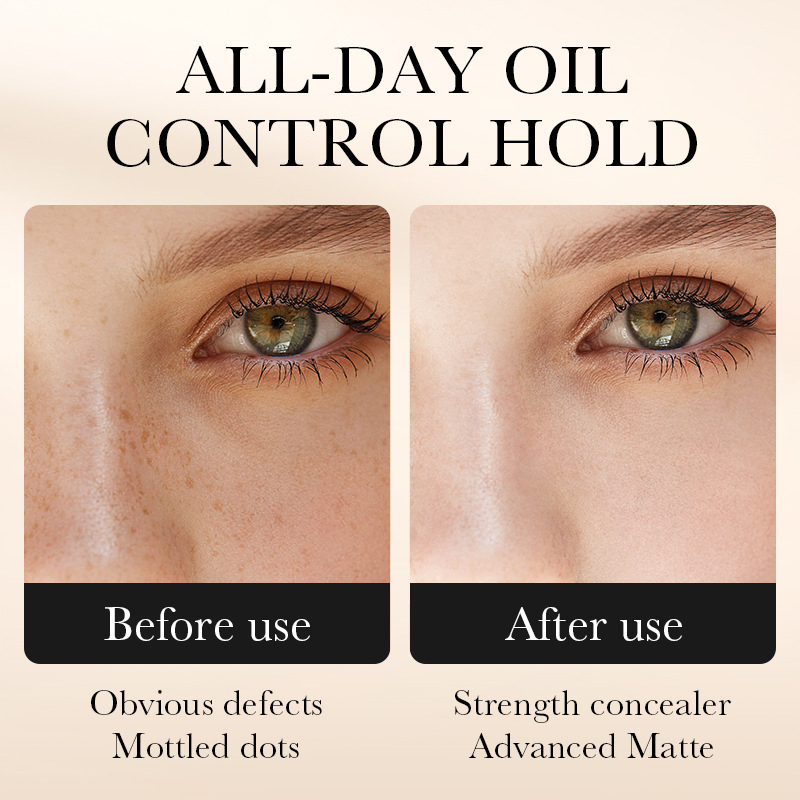 Vegan Oil Control Foundation Matte Full Coverage Cream Private Label Makeup Liquid Foundation