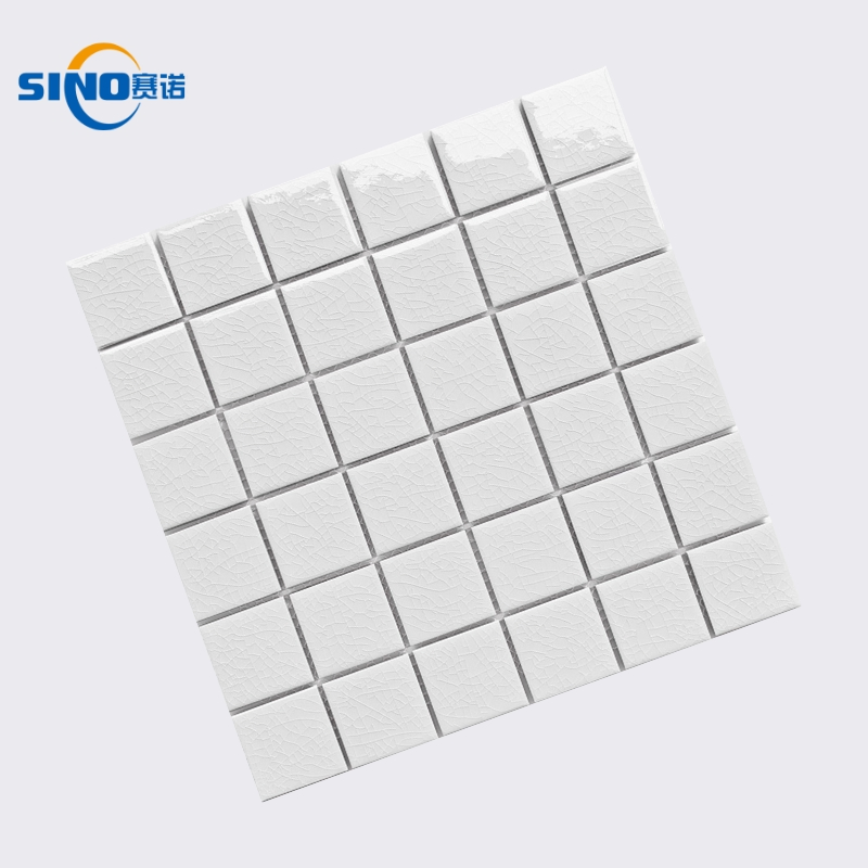 Wholesale Porcelain Ice Crackle Mosaic Tile Mosaic Swimming Pool Tiles