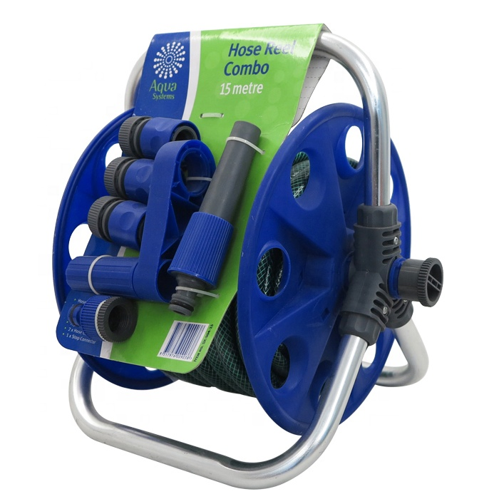 Family Garden Use Hose Reel Combo Water Hose Reel