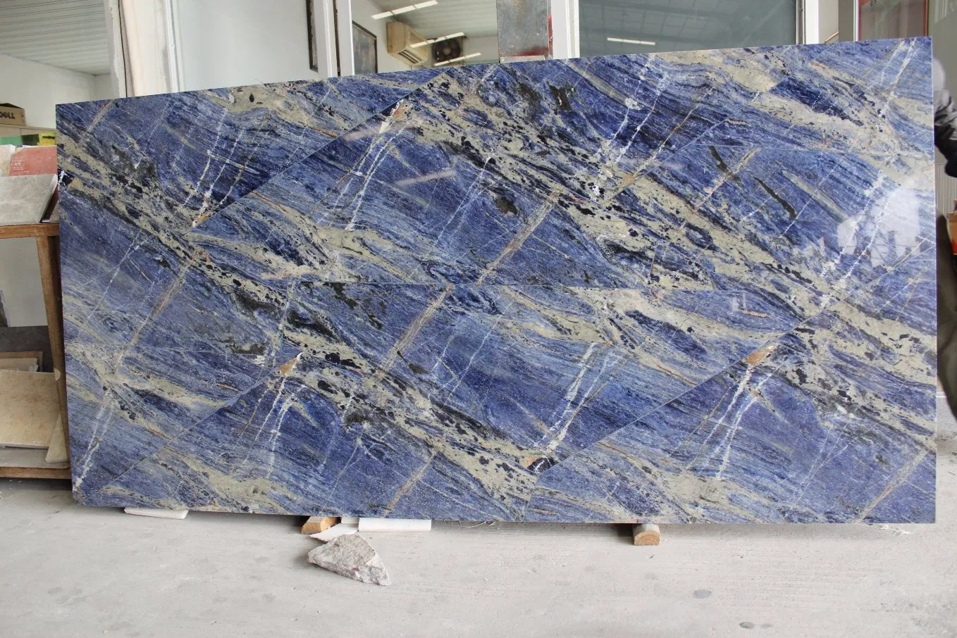 Luxury Namibia Blue Exotic Quartzite for Countertops and Tiles
