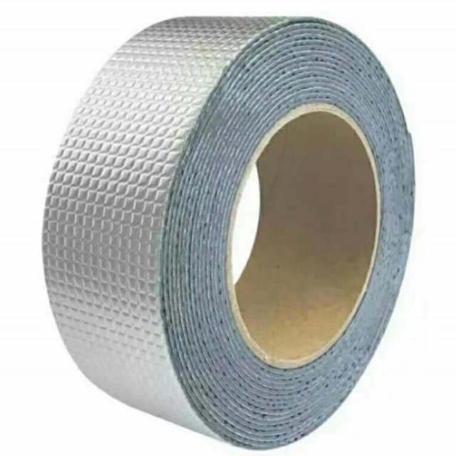 Weather-Resistant Self-Adhesive Waterproofing Roof Pipe Leak Sealing Alu Butyl Rubber Tape