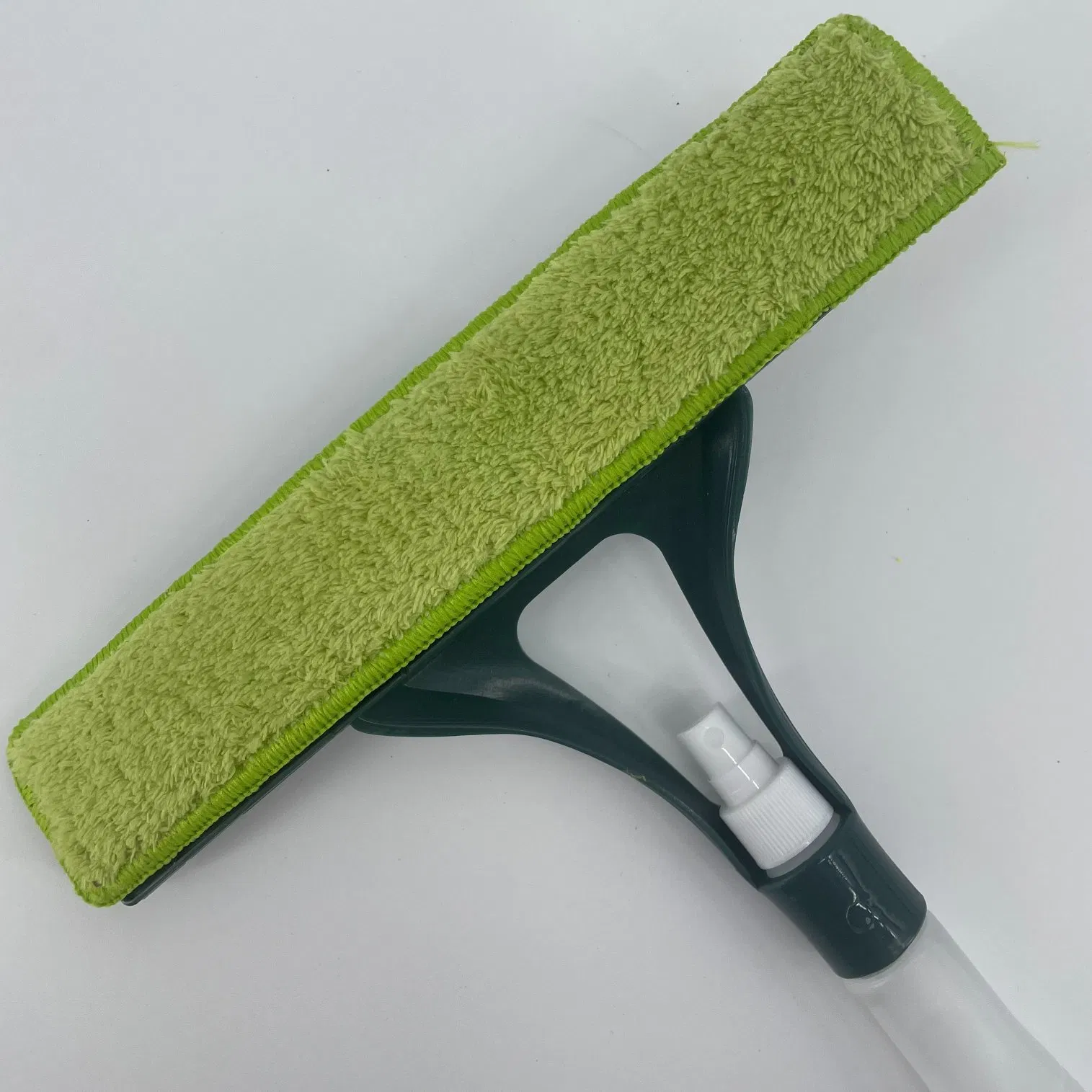 Double Use Cleaning Squeegee with Spray Bottle Glass Window Cleaner with Microfiber Pad