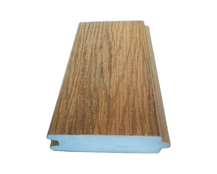 Доска террасная ПВХ для улицы, соэкструзия, 130x32 мм