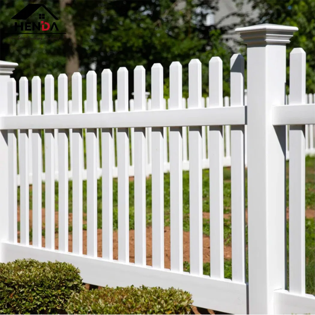 All - Weather PVC Fence Simple Installed Semi Privacy & UV Resistant Property Fencing