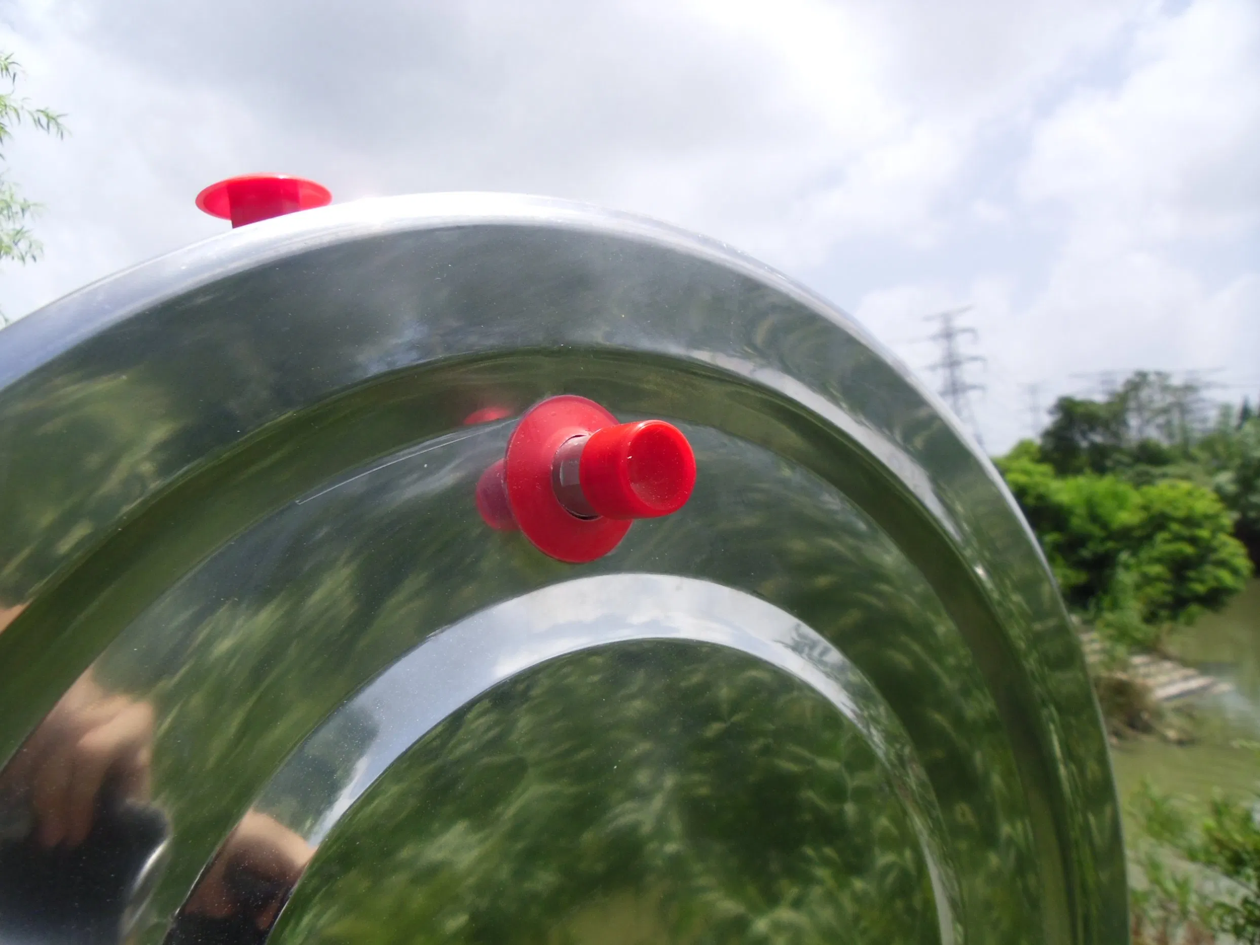 Two Tank Unpressurized Evacuated Tube Solar Water Heater