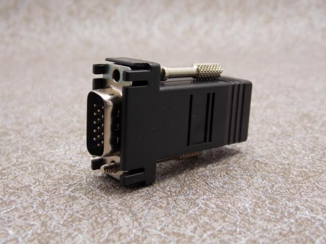 20meter 2 Male VGA Extender by UTP Cat5/6 Cable