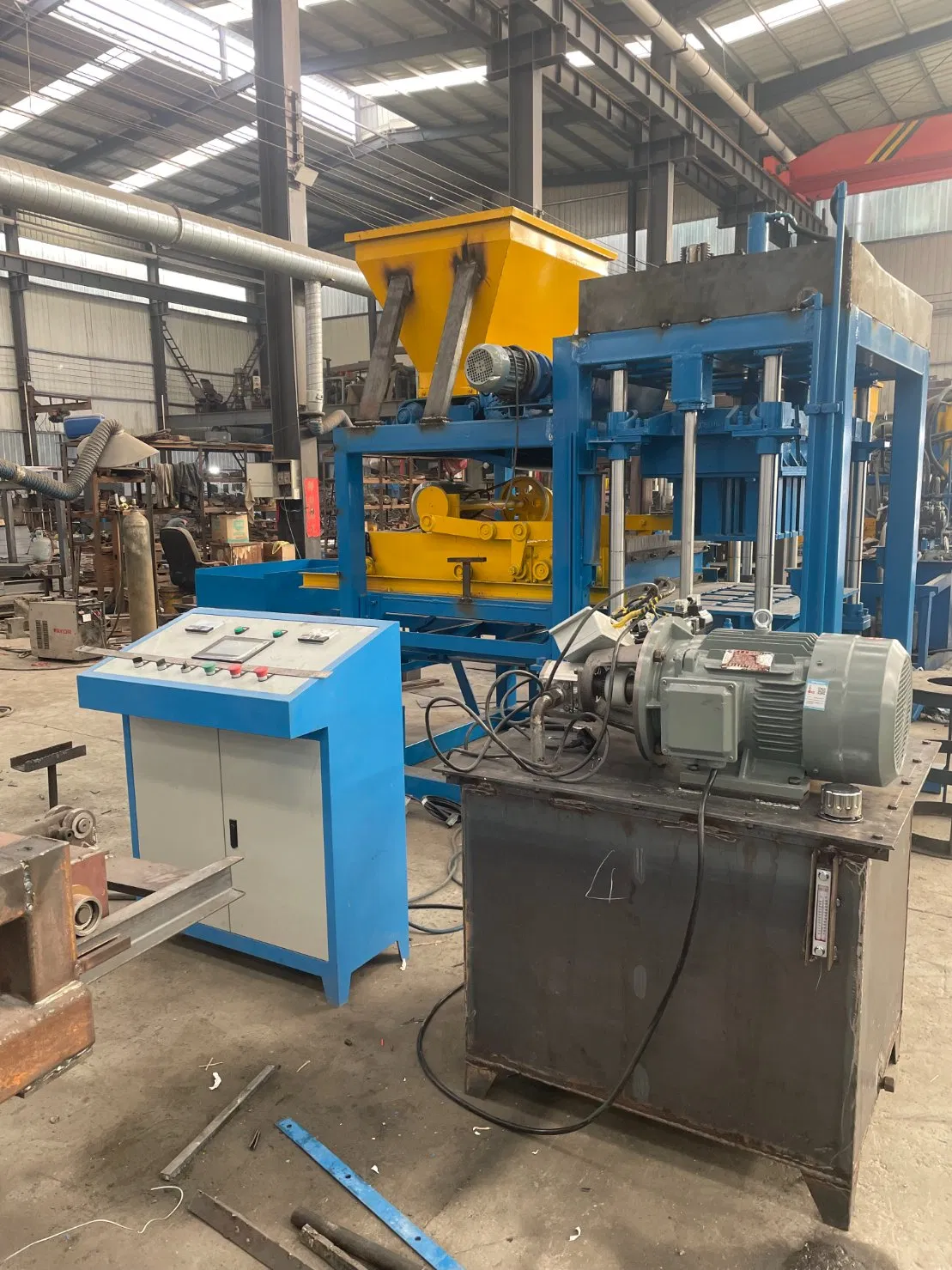 High-Quality Fully Automatic Hydraulic Brick Making Machine Line for Residential Buildings