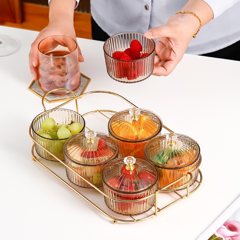 Elegant Multi-Level Bamboo Wood Dessert Stand for Cakes