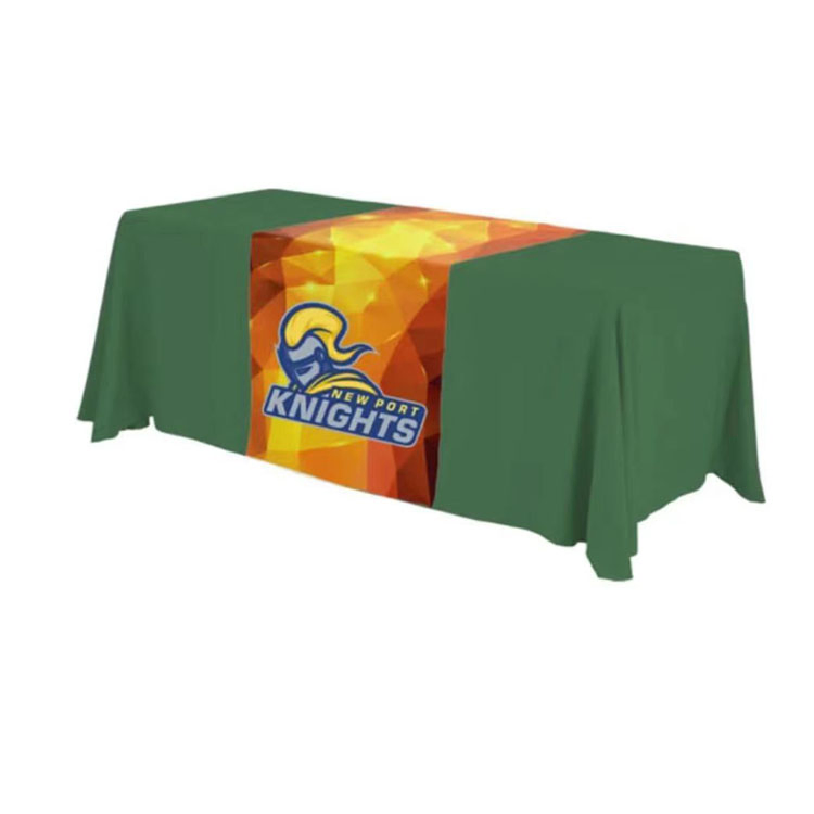 Promotional Item Trade Show Products Custom Trade Show Sublimation Printed Table Cloth Advertising Spandex Table Cover