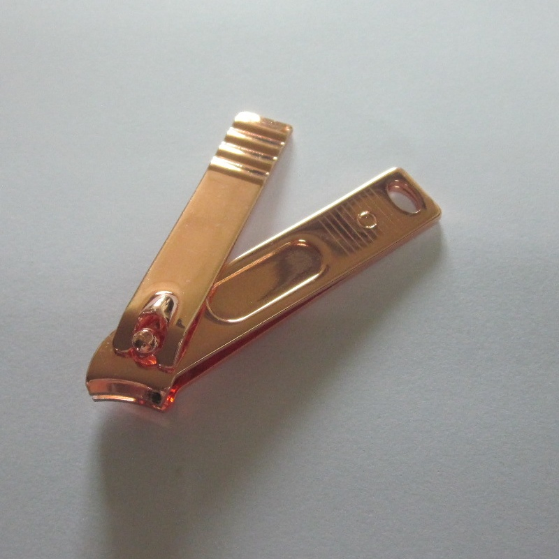 Side Cutting Nail Cutter with Rose Gold Plating