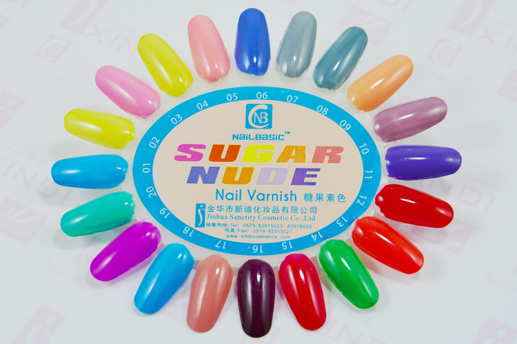 Sweety Candy Color Water Based Nail Salon Nail Polish