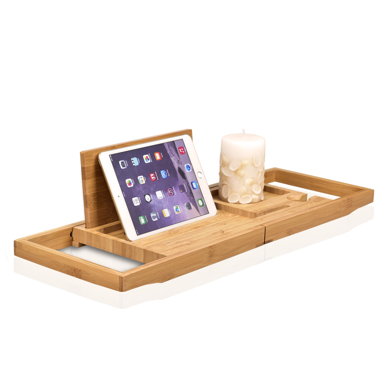 Поднос-полка для ванной Royal Craft Wood из бамбука
