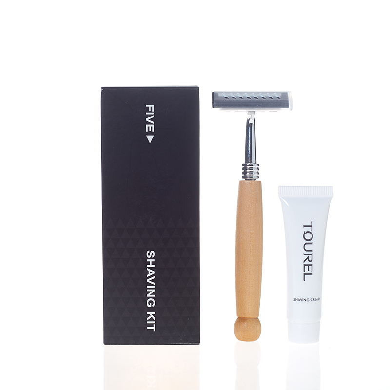 Custom Personalized Luxury Eco Friendly Biodegradable Disposable 5 Star Hotel Guest Room Amenities Toiletries Set
