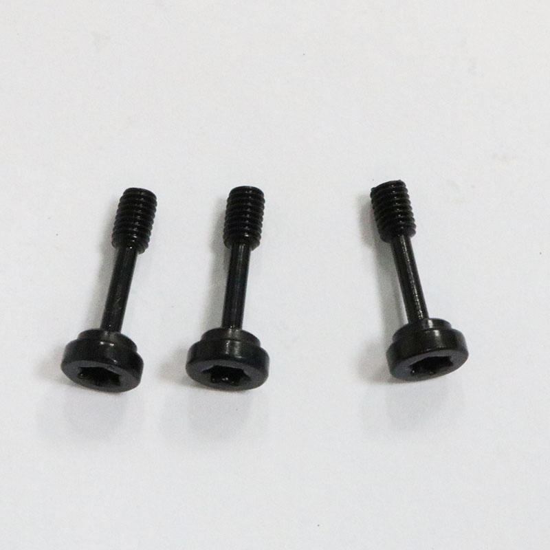 Precision Steel Black Torx Shoulder Thumb Screws #8-32 Captive Panel Screw