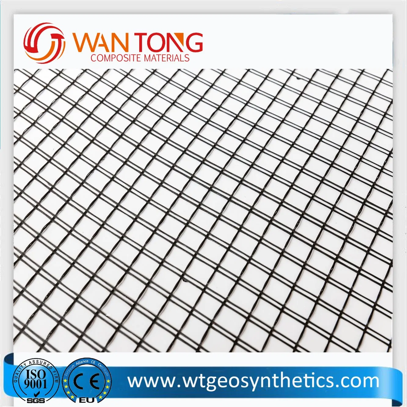 100kn/Africa Hot Sale/New Promotion/Geocomposite Fiberglass Geogrid