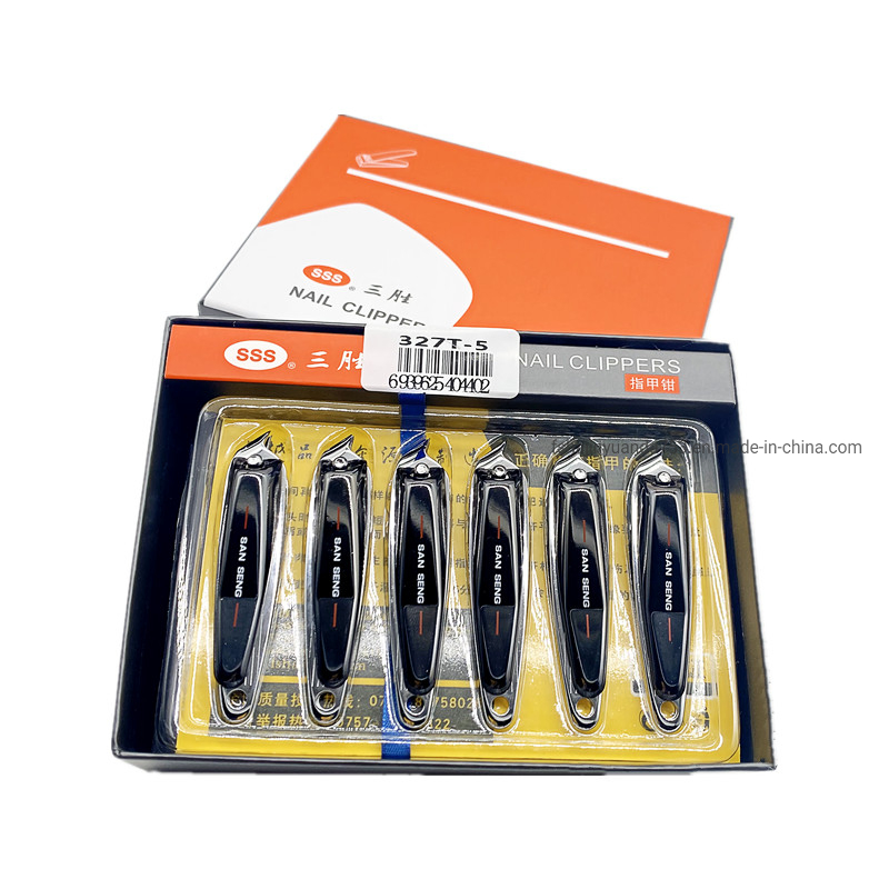 SSS 327t-5 Cuticle Dead Skin Removal Clipped to Personal Care Bevel Nail Clippers