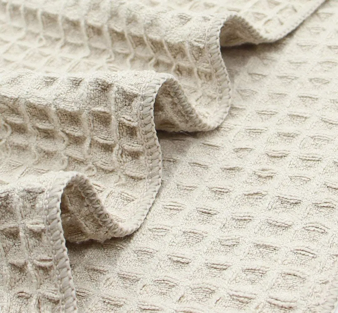 Customized Super Absorbent Microfiber Waffle Weave Kitchen Dishcloth Cleaning Towels